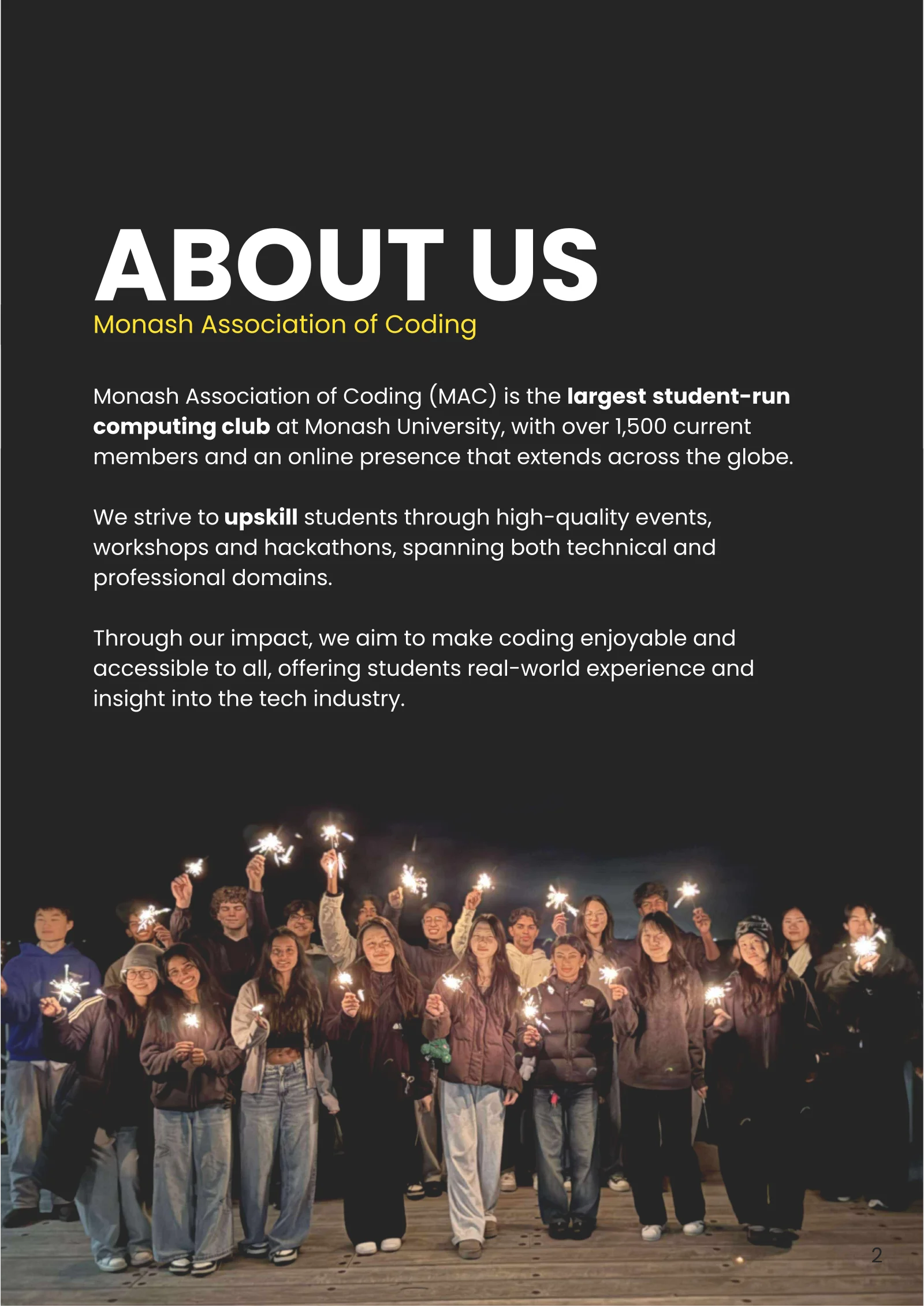 About Us – Monash Association of Coding